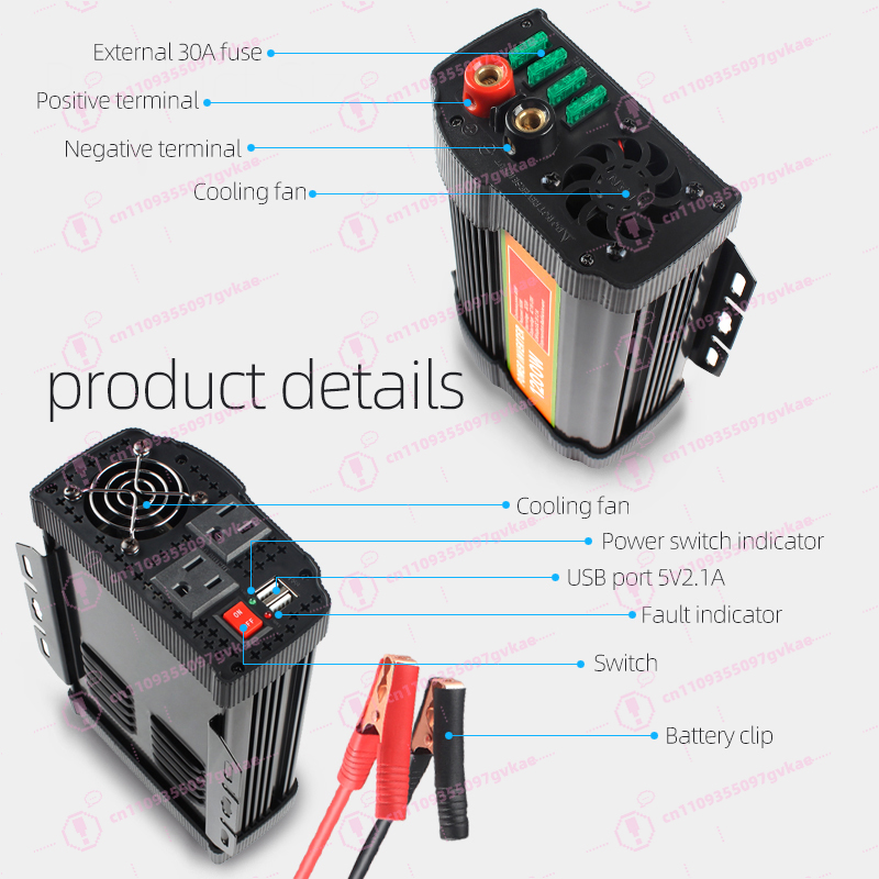 1200W Corrected Sine Wave Sing - Air Conditioners 评论和价格