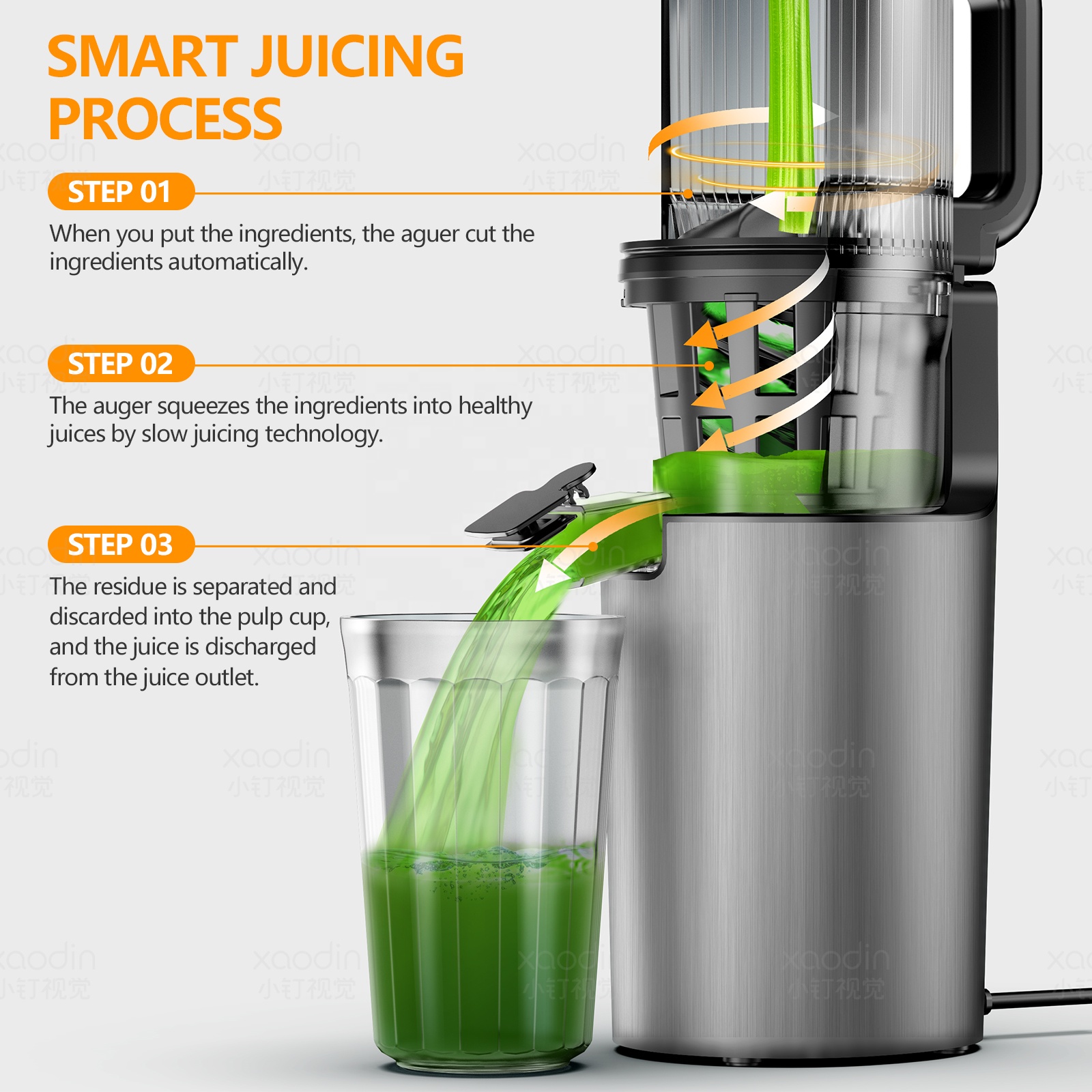 2023 Factory High Quality Elec - Electric Slow Juicer Cold Press 评论和价格