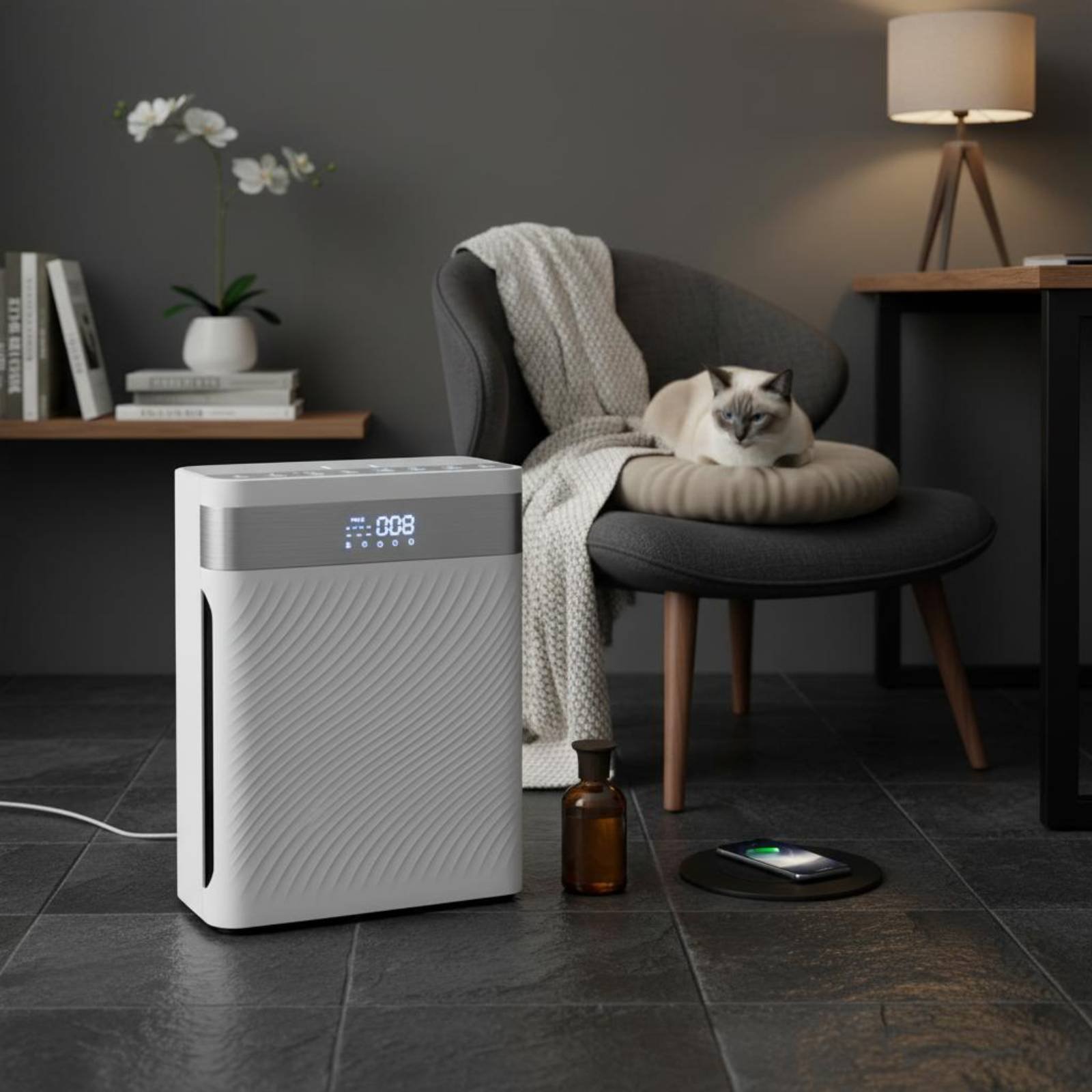 Pet Air Purifier Strong Suctio - Home Appliances 评论和价格