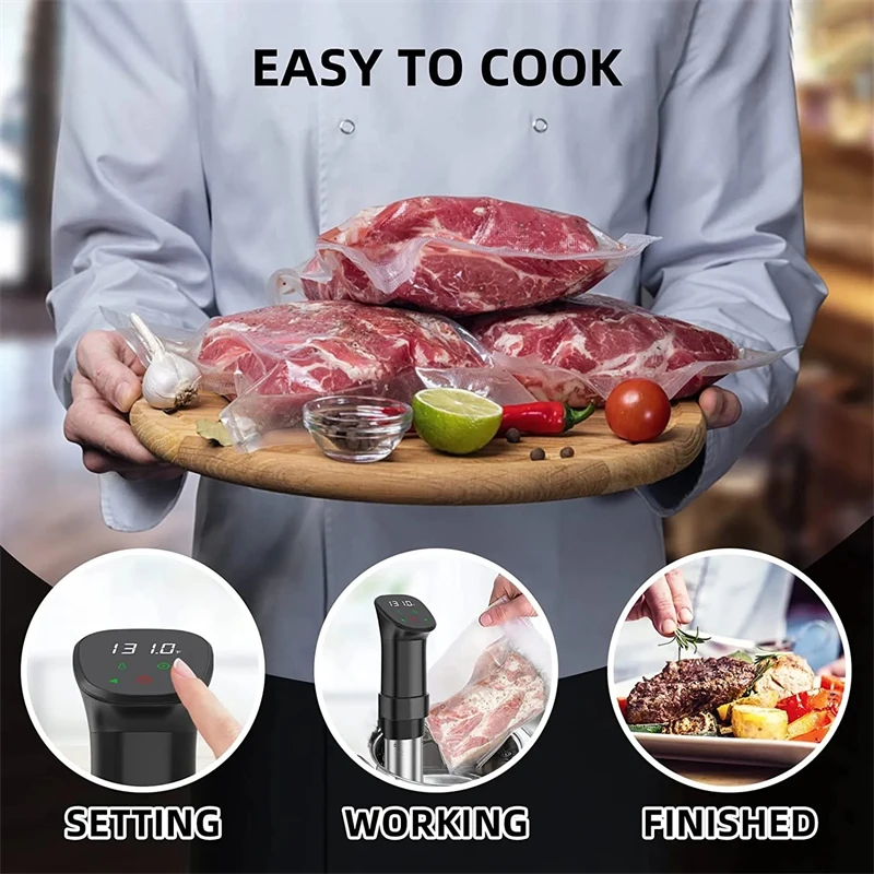 1100W Waterproof Sous Vide Coo - Digital Sous Vide Precision Cooker 评论和价格