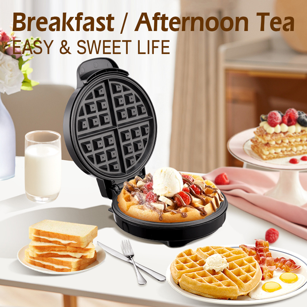 Breakfast Waffle Molds Egg Cak - Mini Waffle Maker Machine 评论和价格