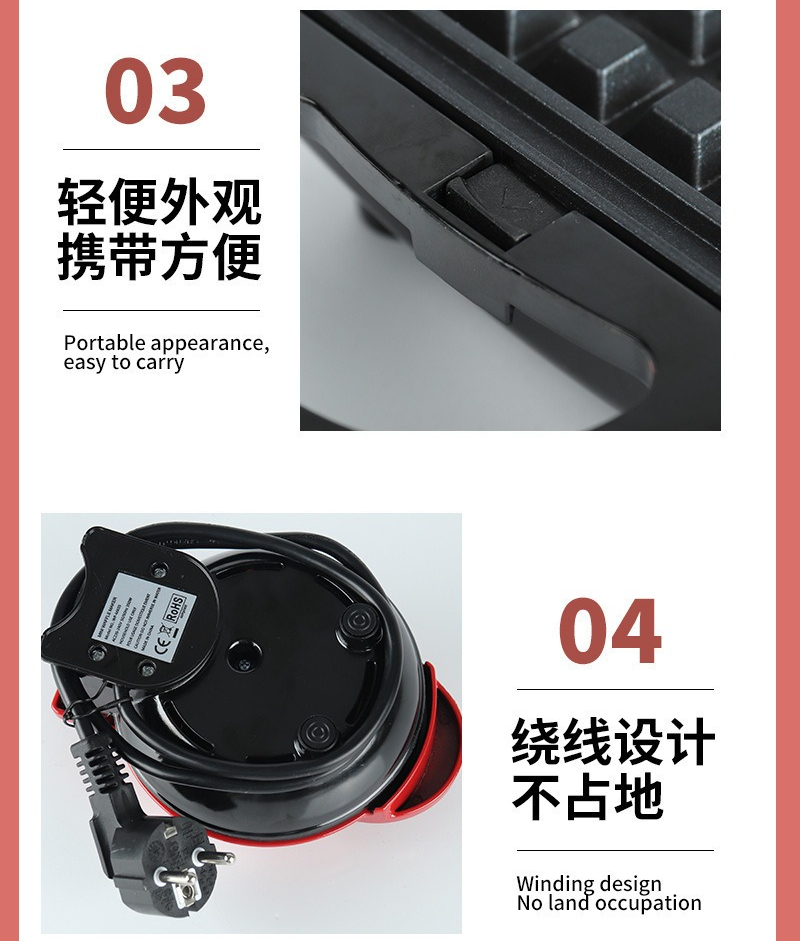 Multi Functional Mini Heart-sh - Mini Waffle Maker Machine 评论和价格