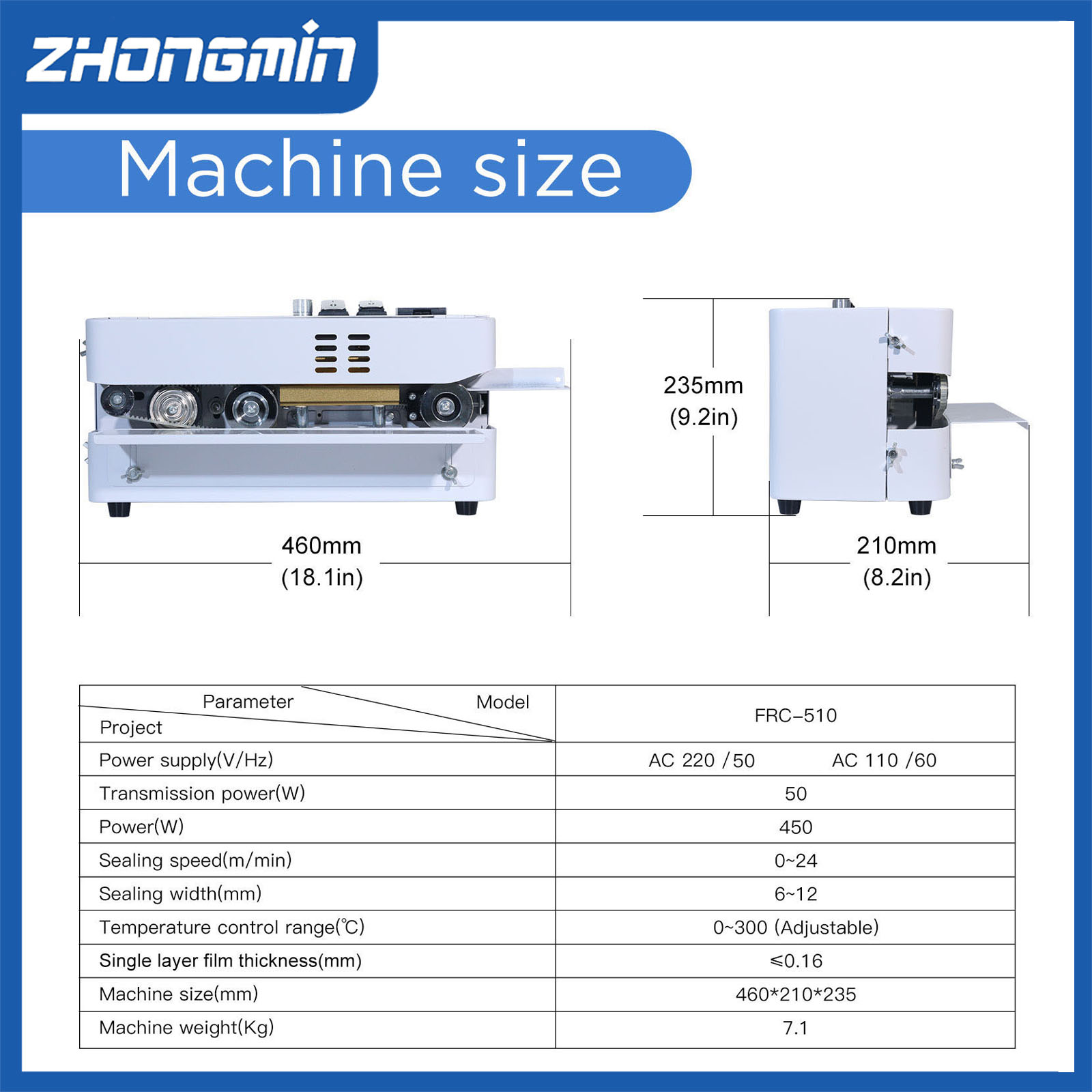 ZHONGMIN Electric Vacuum Seale - Food Vacuum Sealer Machine 评论和价格
