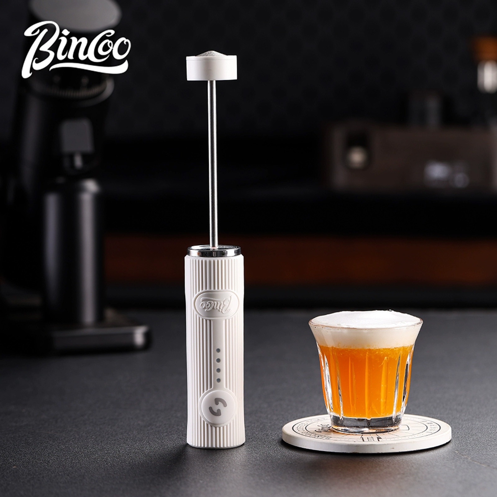 Bincoo New Milk Foamer Coffee  - Electric Milk Frother Handheld 评论和价格