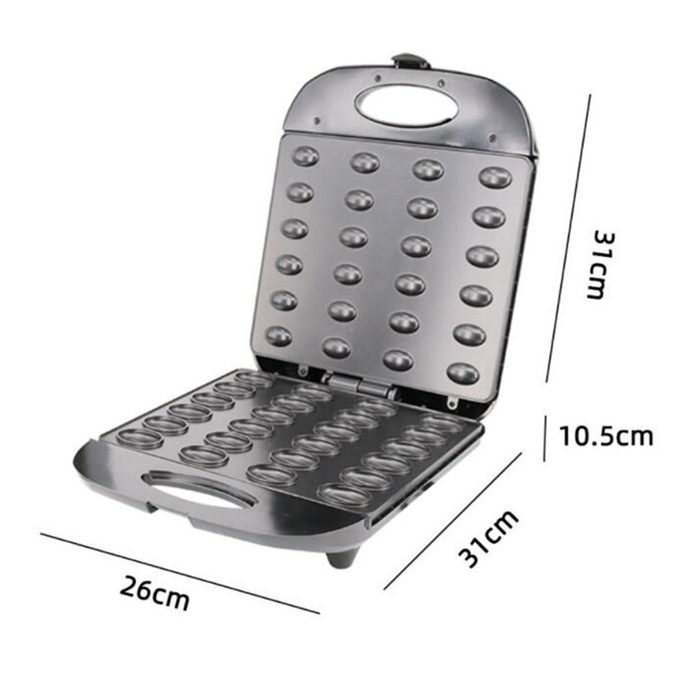 Stainless Steel Walnut Cake Ma - Mini Waffle Maker Machine 评论和价格