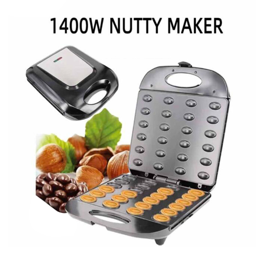 Stainless Steel Walnut Cake Ma - Mini Waffle Maker Machine 评论和价格