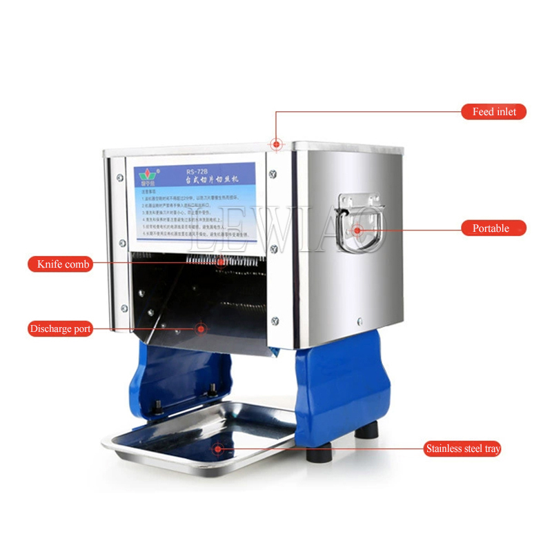 Electric Meat Slicer 150Kg/H 2 - Automatic Meat Slicer Home 评论和价格