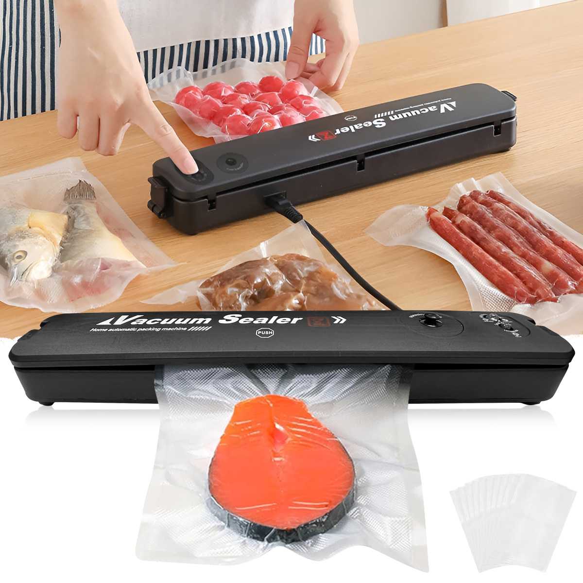 220V EU Plug Food Vacuum Seale - Food Vacuum Sealer Machine 评论和价格