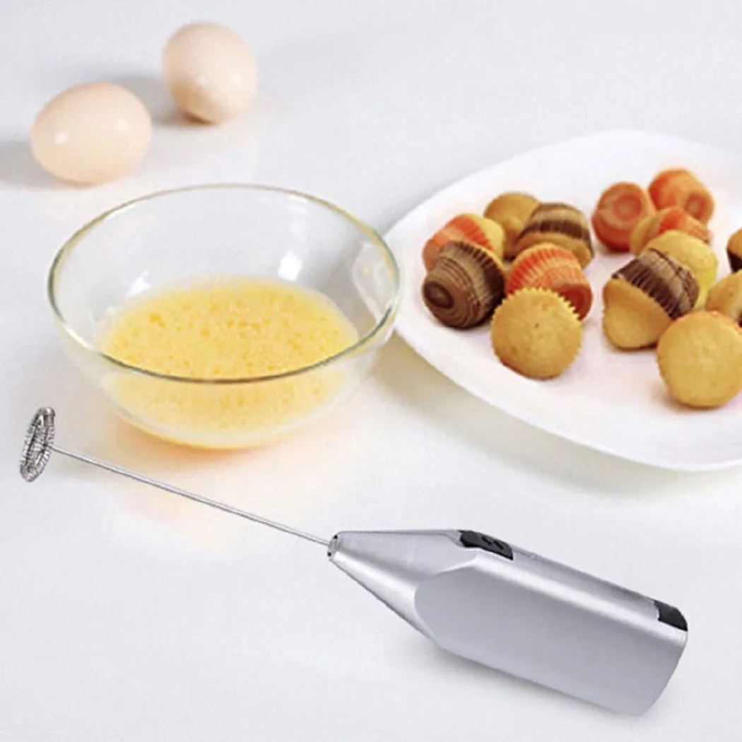 Household Mini Stainless Steel - Electric Milk Frother Handheld 评论和价格