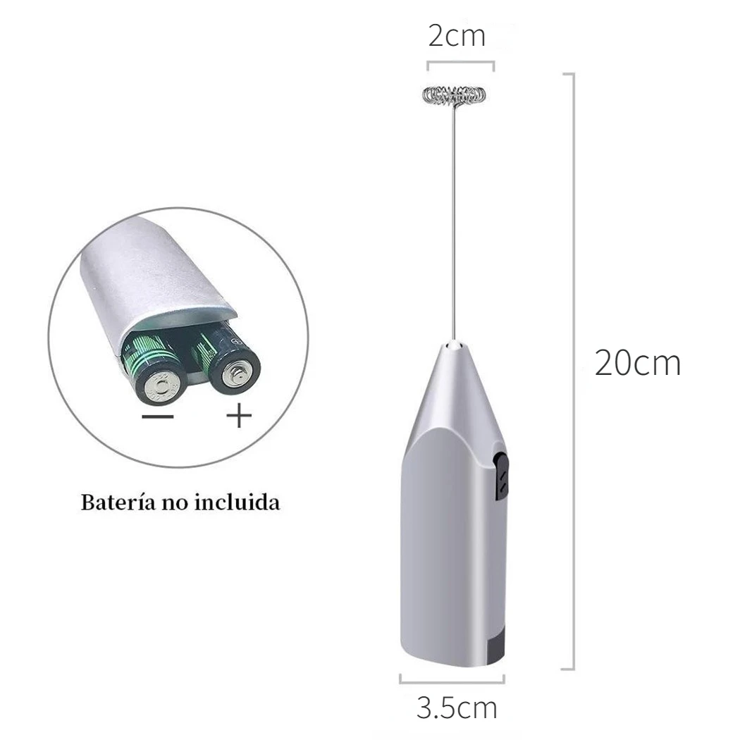 Household Mini Stainless Steel - Electric Milk Frother Handheld 评论和价格