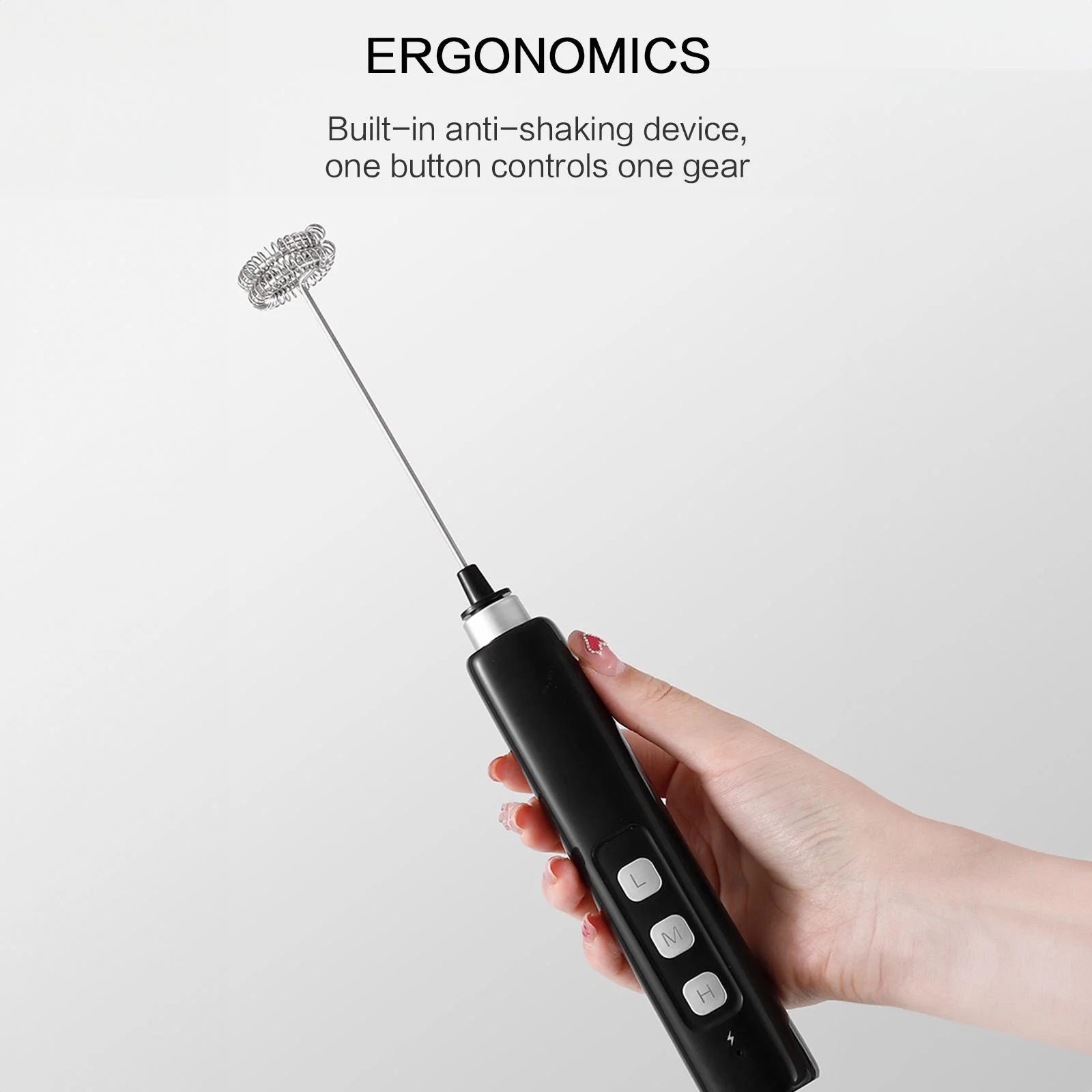 USB Rechargeable Handheld Milk - Electric Milk Frother Handheld 评论和价格