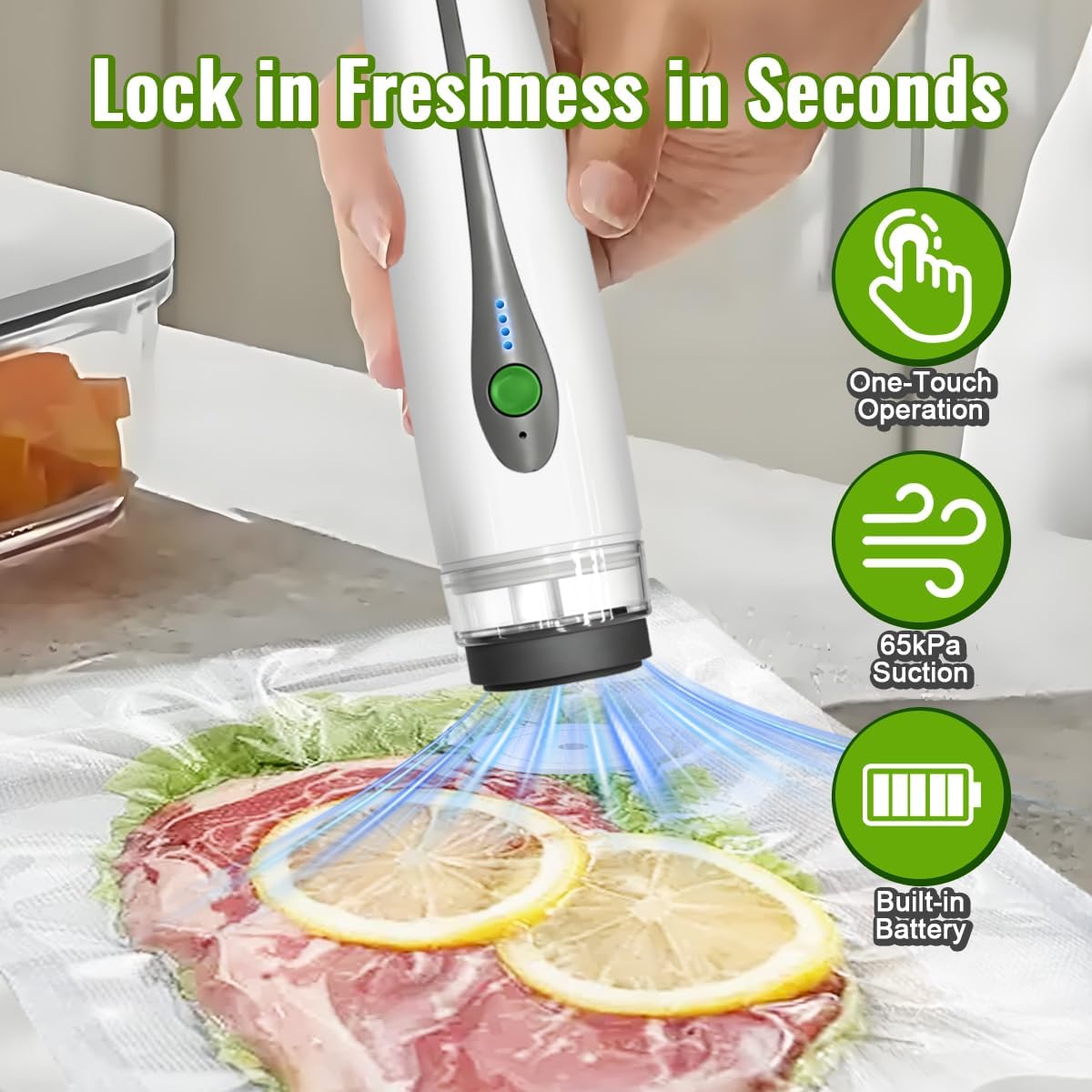 Automatic Mini Vacuum Sealer P - Food Vacuum Sealer Machine 评论和价格