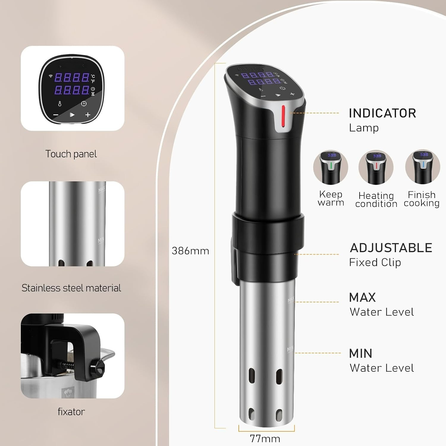 1100W App Controlled Precision - Digital Sous Vide Precision Cooker 评论和价格