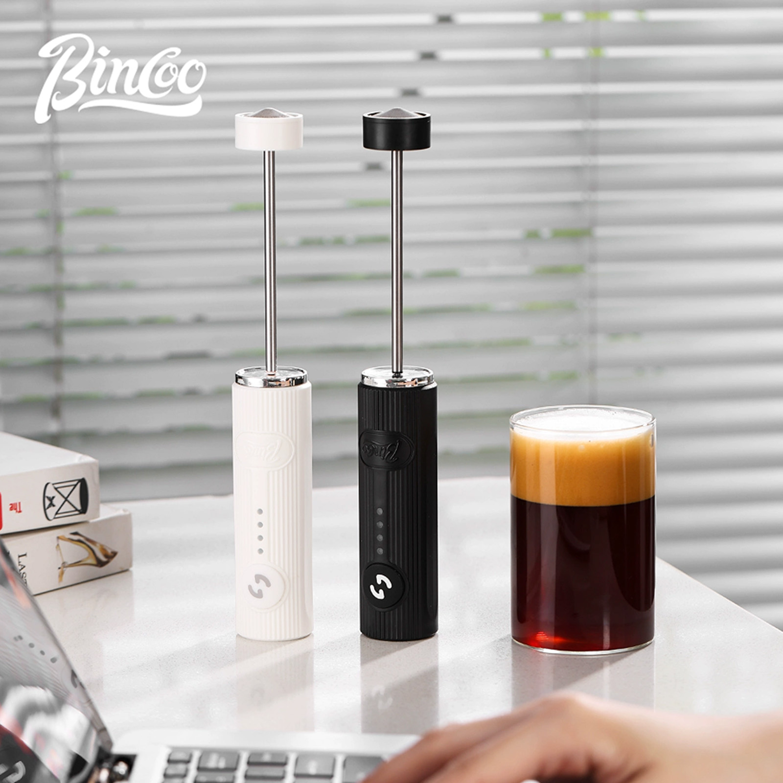 BINCOO Electric Coffee Frother - Electric Milk Frother Handheld 评论和价格