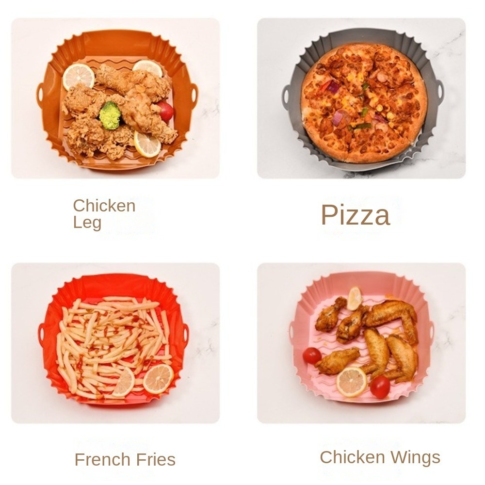 Non-stick Silicone Air Fryer L - Air Fryer Silicone Pot Liner 评论和价格