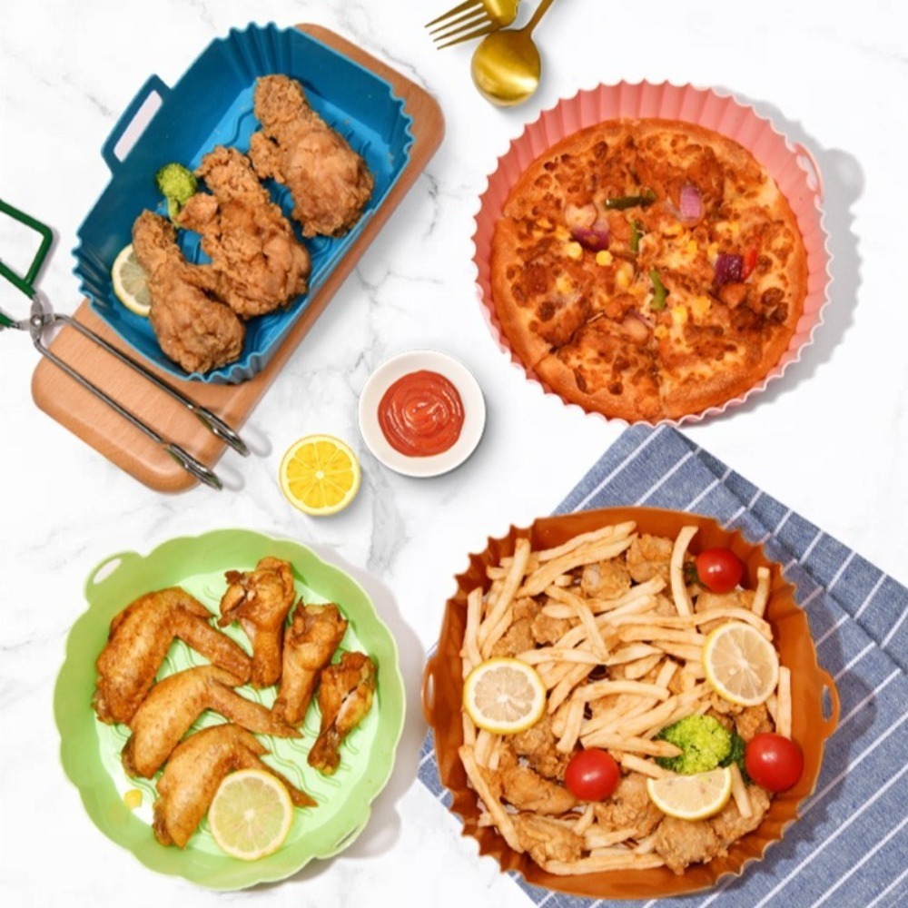 Non-stick Silicone Air Fryer L - Air Fryer Silicone Pot Liner 评论和价格
