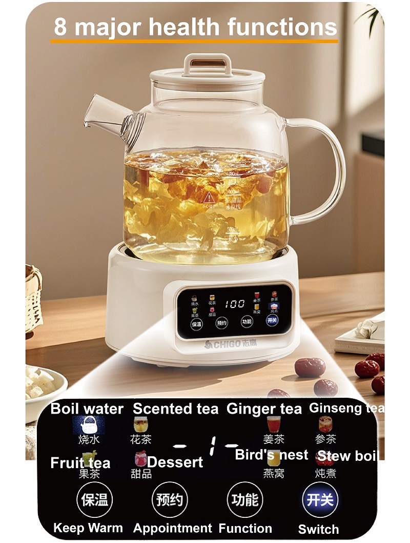 600W Multi-function Health Ket - Electric Kettle Temperature Control 评论和价格