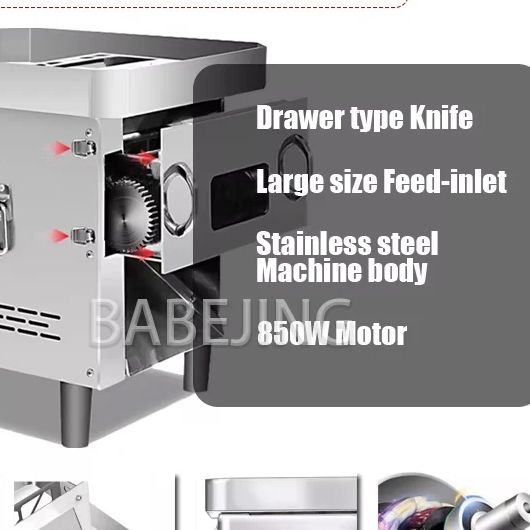 Multifunctional Stainless Stee - Automatic Meat Slicer Home 评论和价格
