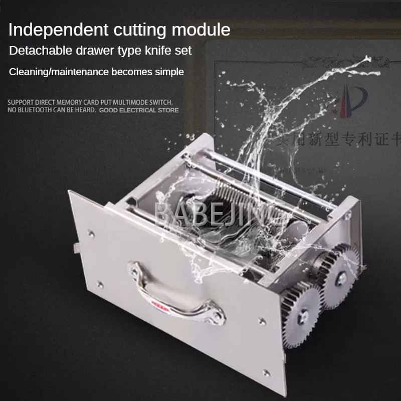 Multifunctional Stainless Stee - Automatic Meat Slicer Home 评论和价格