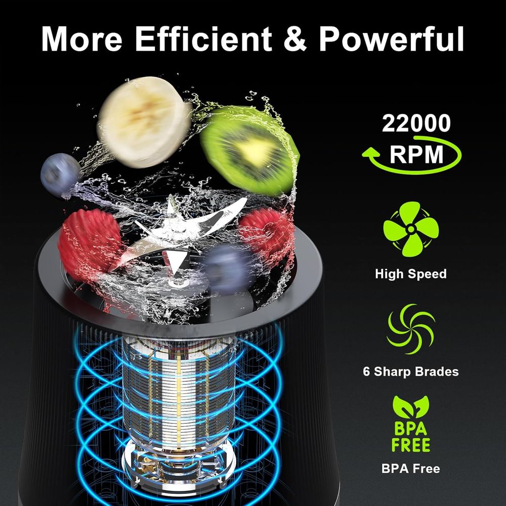 Portable Blender, 17oz Persona - Portable Blender Usb Rechargeable 评论和价格