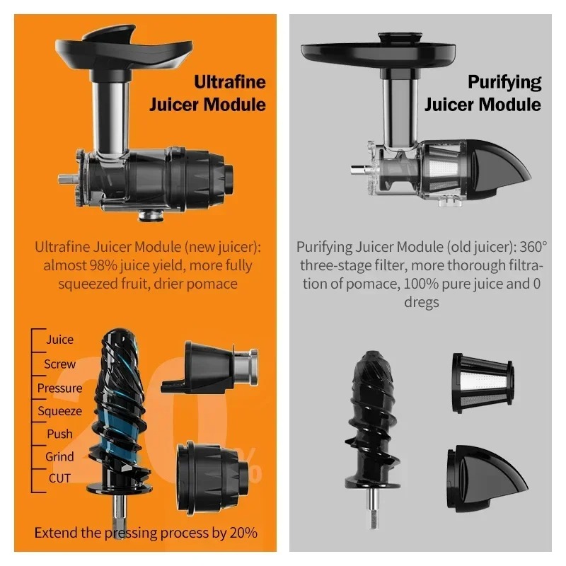 Hot Sale 250W Slow Juicer Extr - Electric Slow Juicer Cold Press 评论和价格